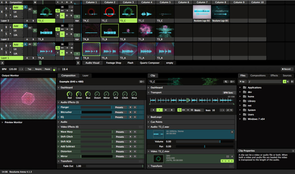resolume-screenshot